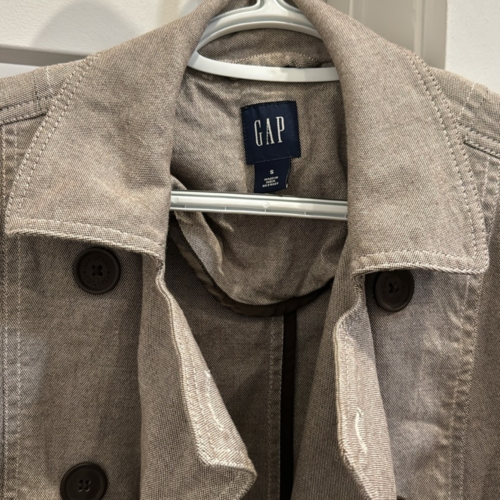 Gap. Women’s, Brown, Button Down, Half Length, Li… - image 2